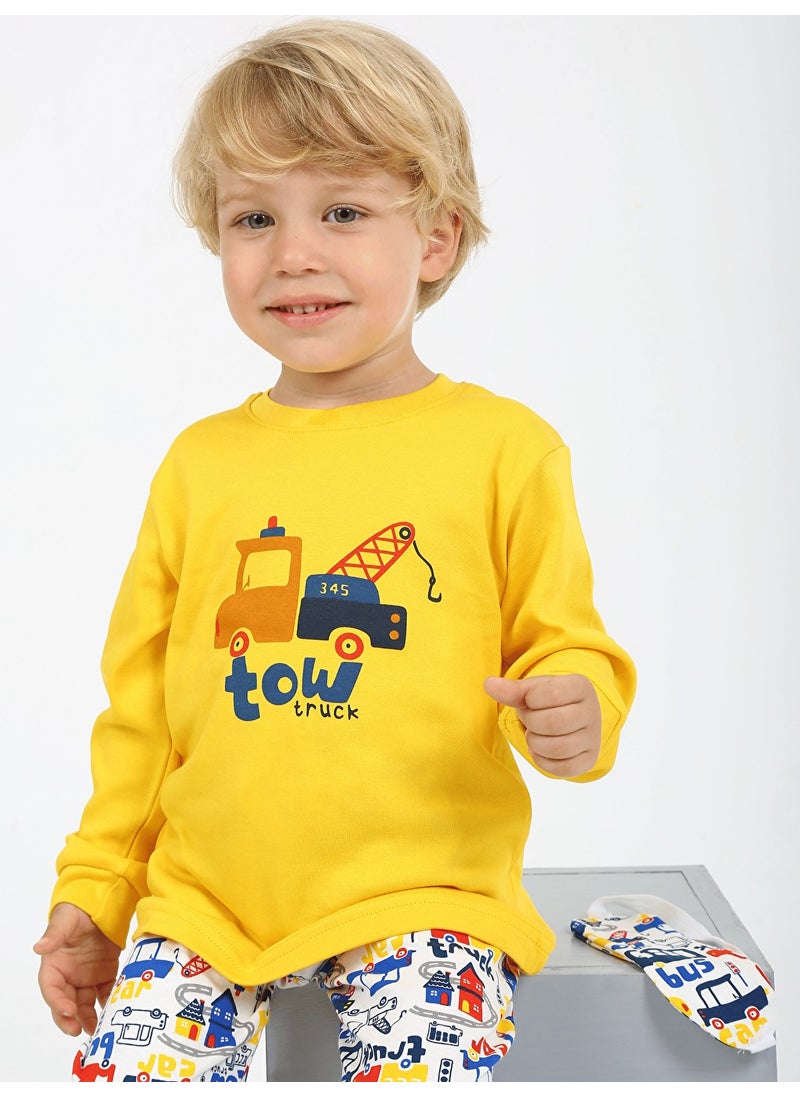 1-5 Years Old Boy Eye Patch Pajama Set