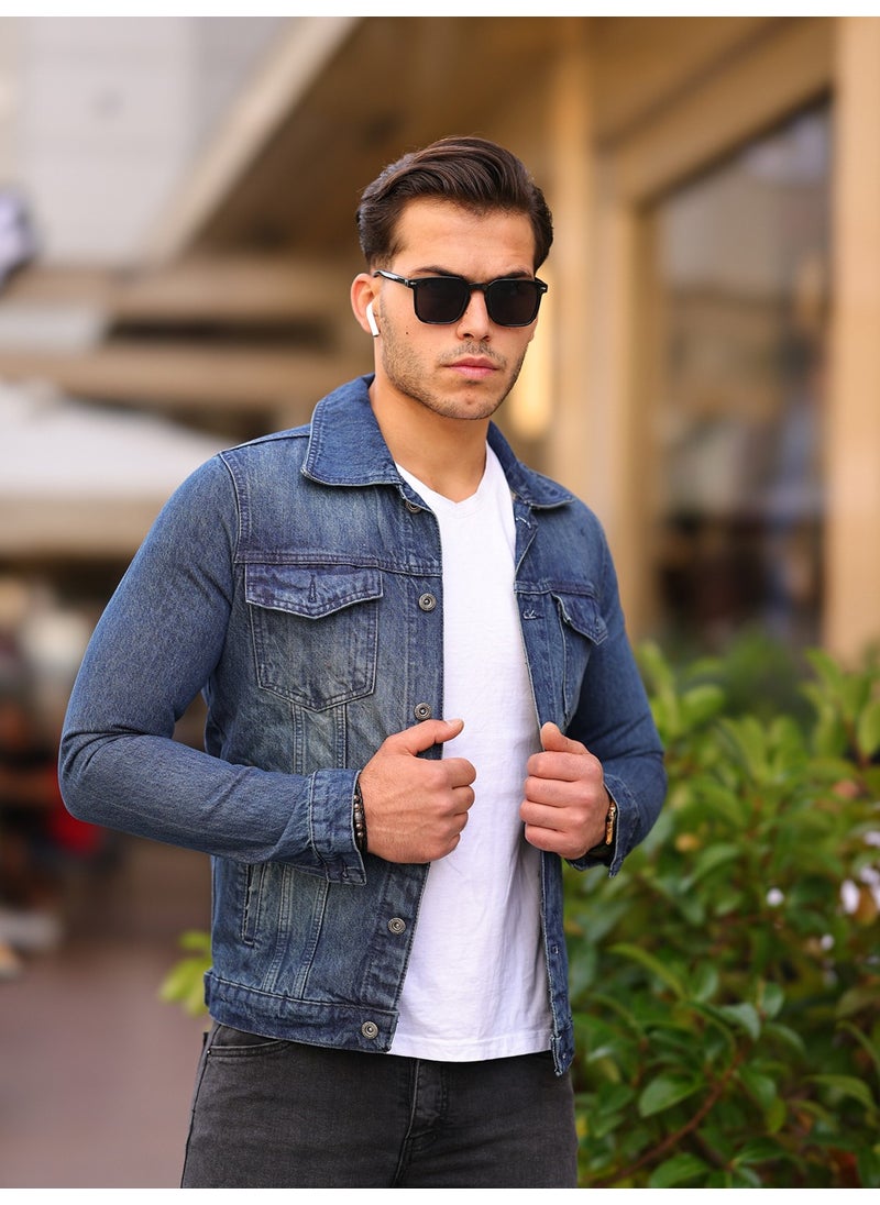 Blue Color Denim Jacket