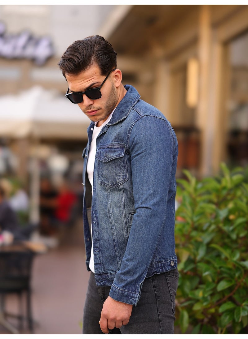 Blue Color Denim Jacket