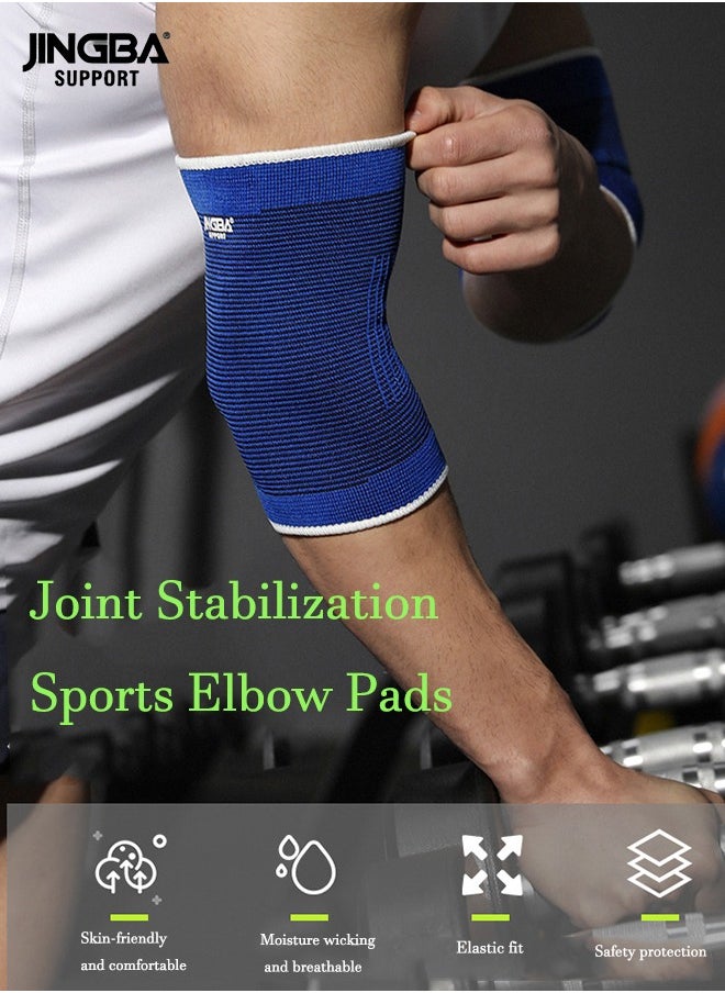 Sports Elbow Brace Adult Outdoor Basketball Volleyball Weightlifting Fitness Cycling Protective Gear Elbow Pain Relief For Tennis And Golfers - Elbow Compression Sleeves For Weightlifting, Exercise, Fitness, Arthritis, Bursitis - Tendonitis Elbow Brace For Men And Women