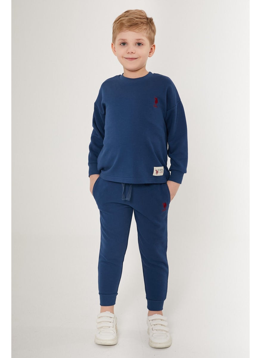 BASE. Polo Assn. Sweats Blue Boy's Tracksuit Set