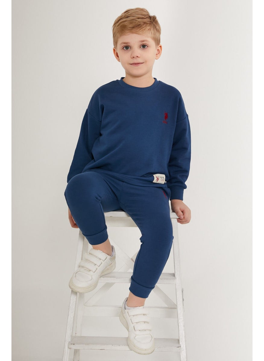 BASE. Polo Assn. Sweats Blue Boy's Tracksuit Set