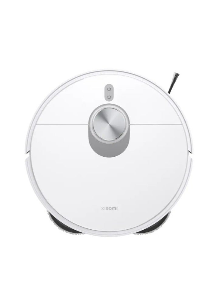 Robot Vacuum X20 Pro | 7000Pa powerful suction | All-in-one base station | 4L large clean water tank | 5200mAh long-lasting battery | 55 W D102GL White