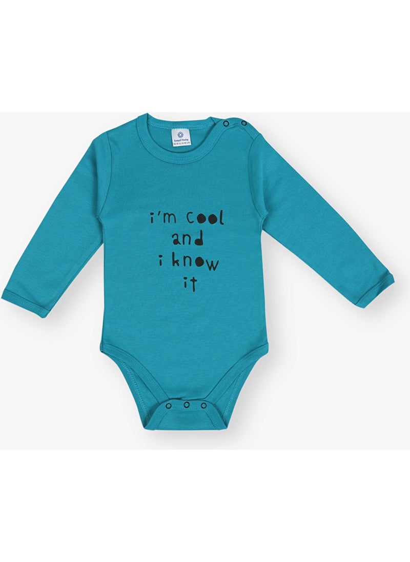 2-Piece Long Sleeve Baby Boy Bodysuit 3 Months - 3 Years