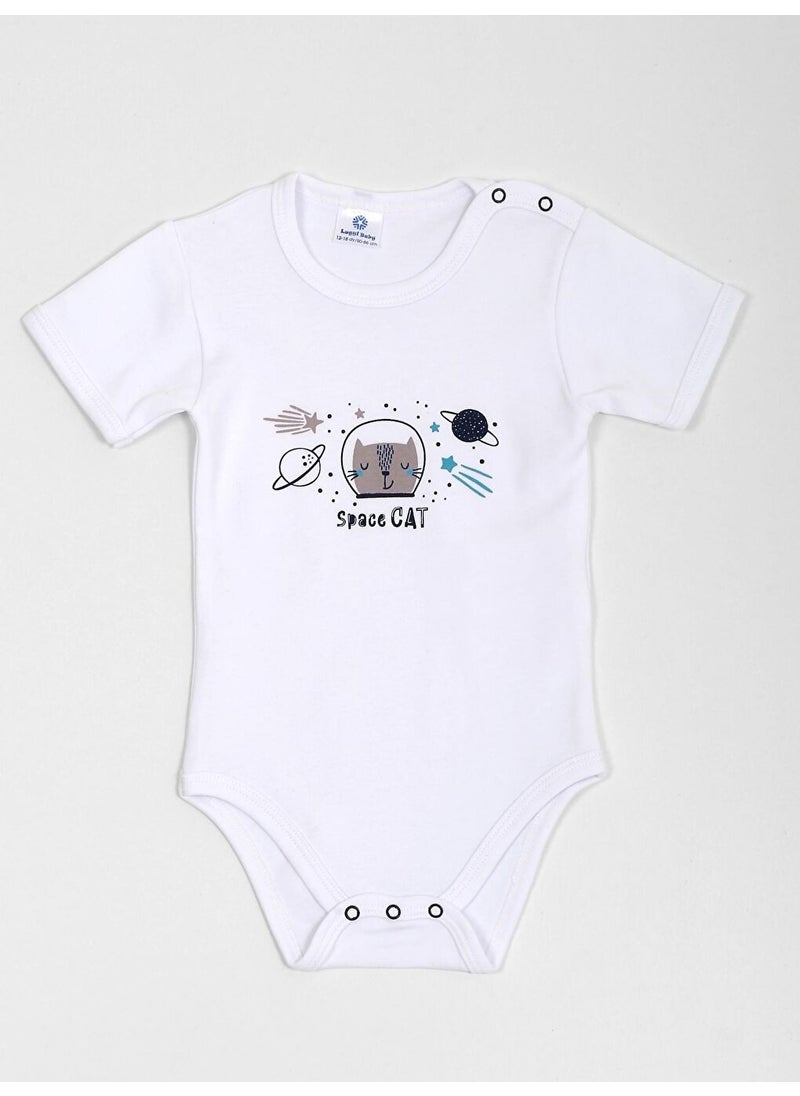 2-Piece Short Sleeve Bodysuit Baby Boy 3 Months-3 Years