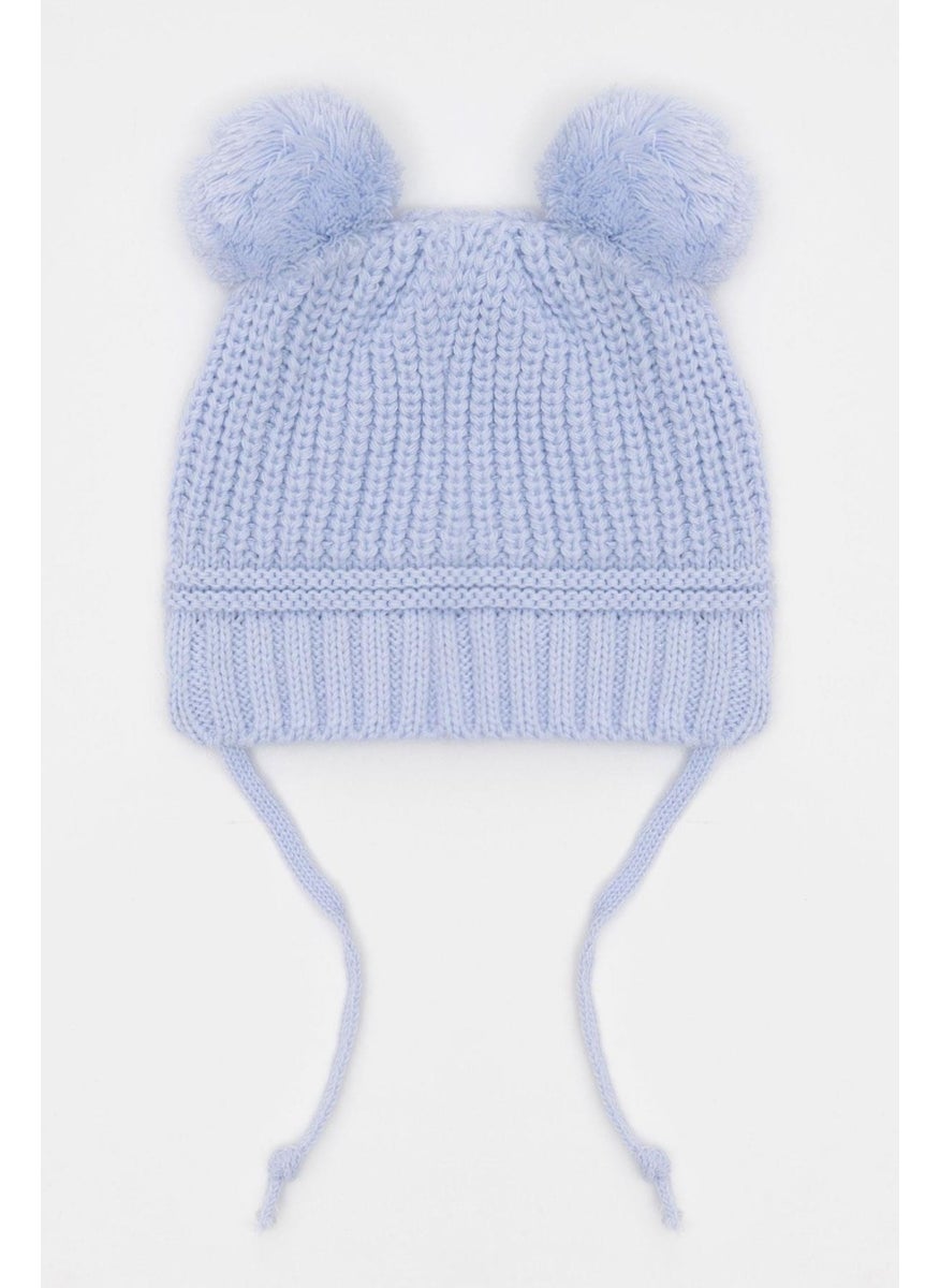 Striped Blue Color Beret