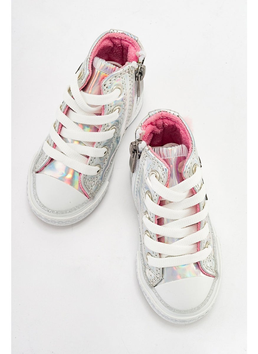 Girls Hologram Horse Sneakers Anatomical Shoes