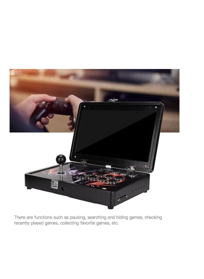 Games Arcade Game Console, 10600 Games Installed, Support 3D 2D Games 14 Inch 1280x720 Portable Multi Functional Metal Case Game Machine