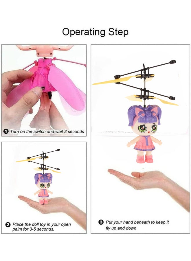 Flying Fairy Doll Hand Control Flying Doll Toy for Girl