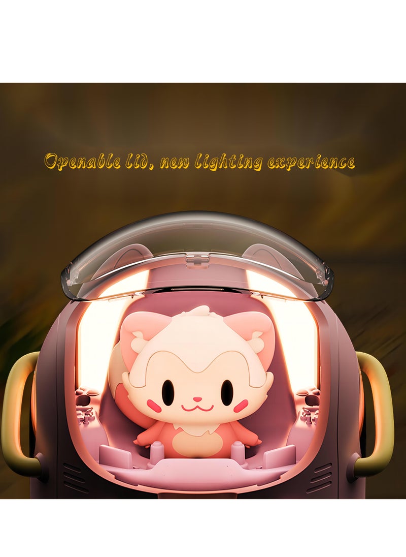 Household Pink Portable Air Humidifier Ultrasonic Luminous, Household Toys, Kitchen Toys, Children's Toys, Girls' Toys