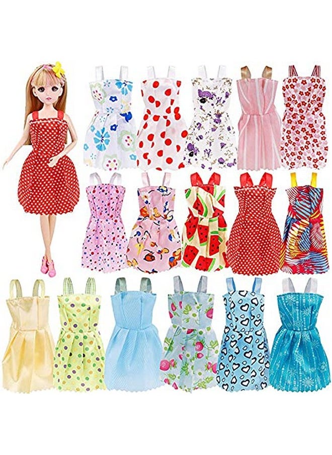 Dongguo oll Clothes for Barbie es Gown with Outfit Set for Xmas Birthday Gift(10 Pack)