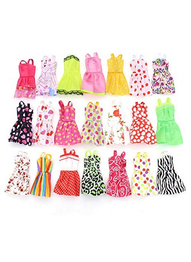 Dongguo oll Clothes for Barbie es Gown with Outfit Set for Xmas Birthday Gift(10 Pack)