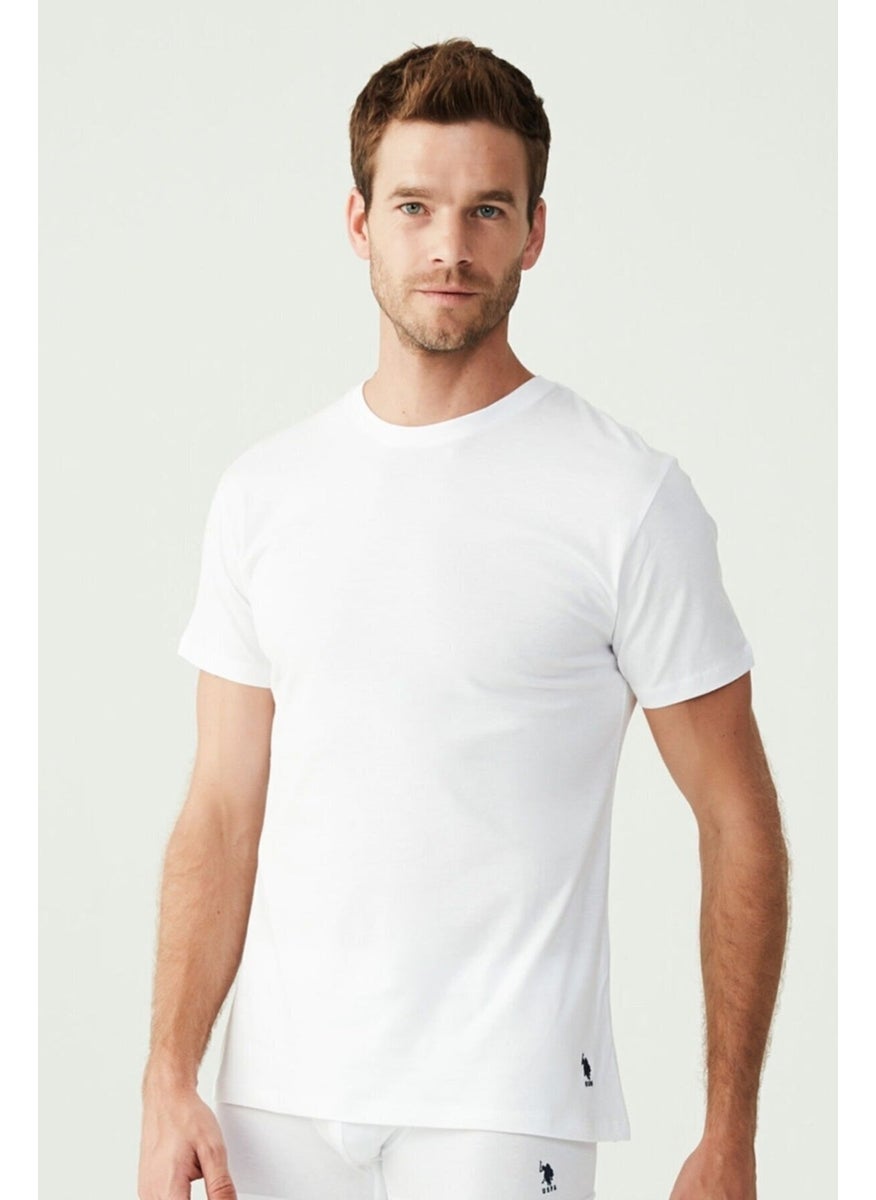 2-Pack Crew Neck Short Sleeve Solid Color T-Shirt