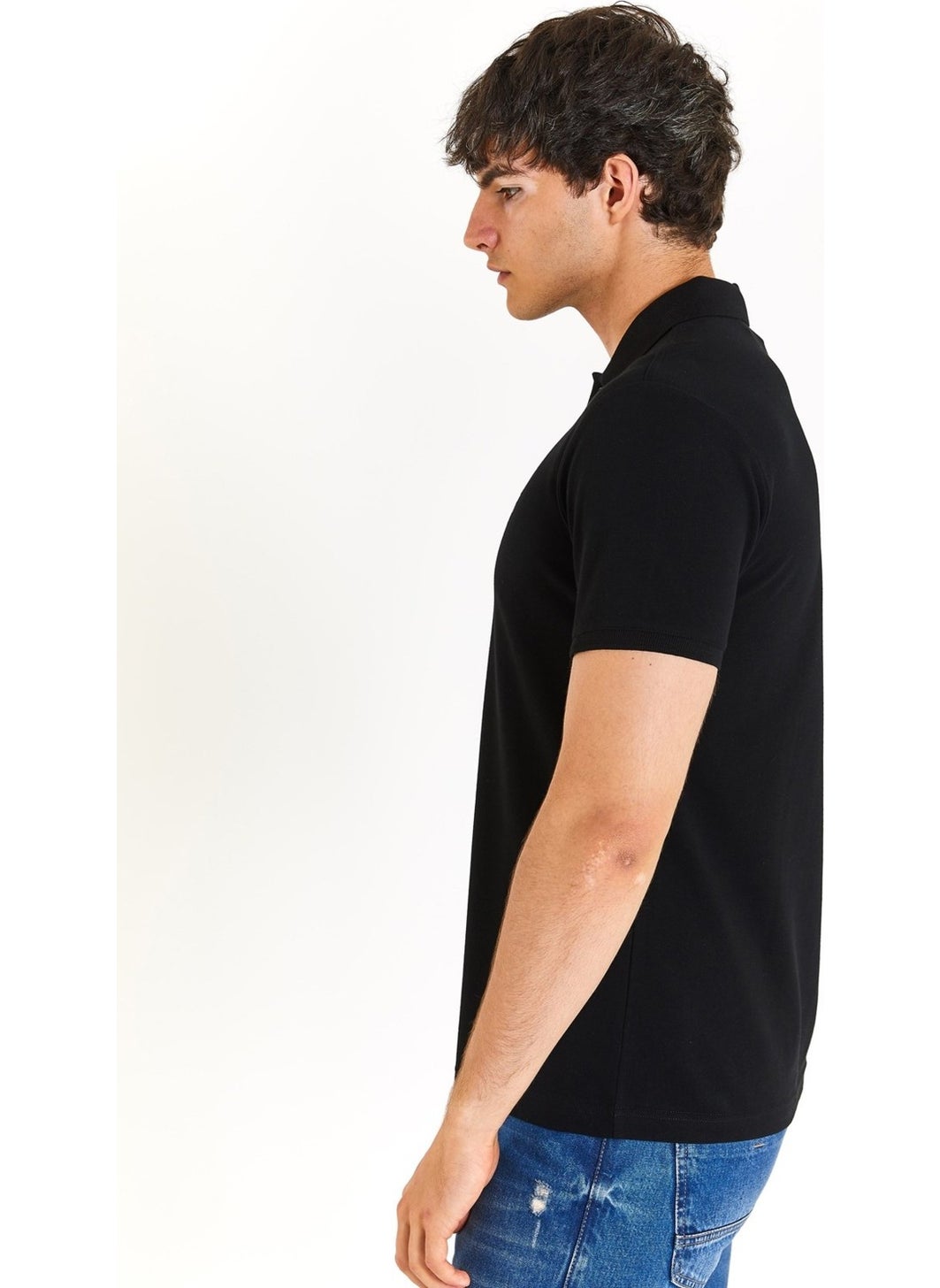 BASE. Polo Assn. Men's Slim T-Shirt 50279573-VR046 50279573-VR046001