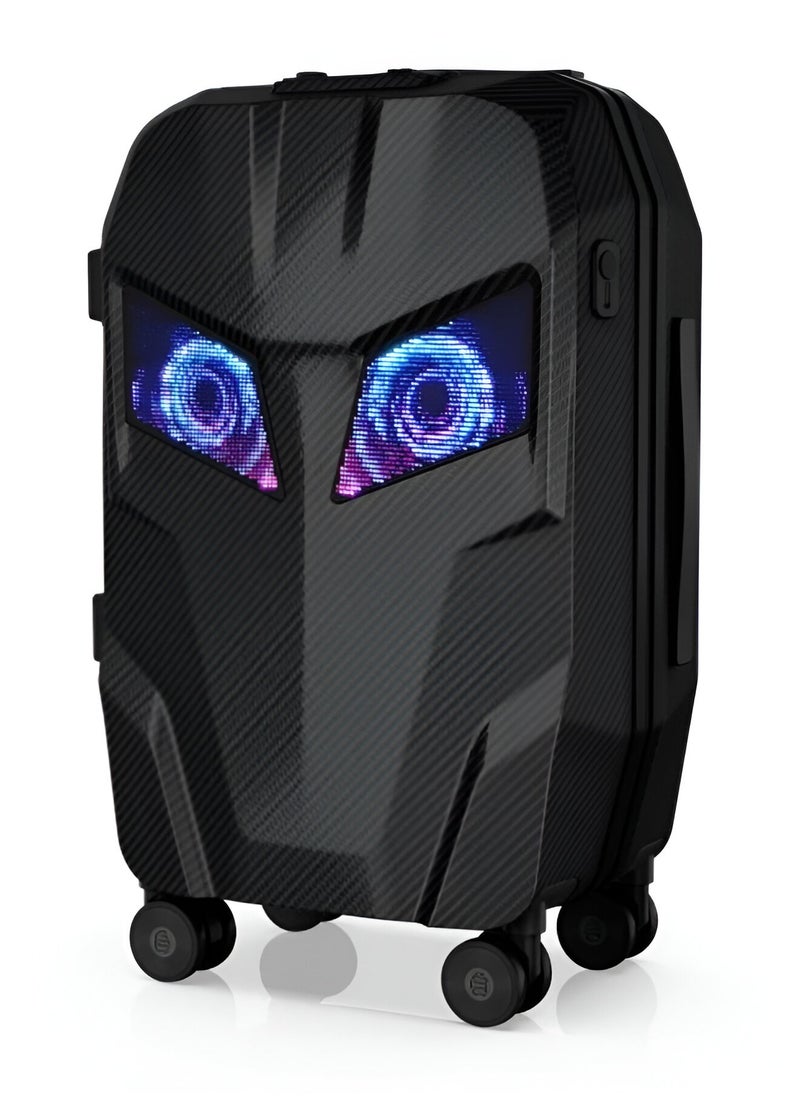 LED Trolley Case Smart Luggage Hard Shell Outdoor Waterproof Large Capacity Bag Laptop Travel Backpack 20-inch Cabin Luggage