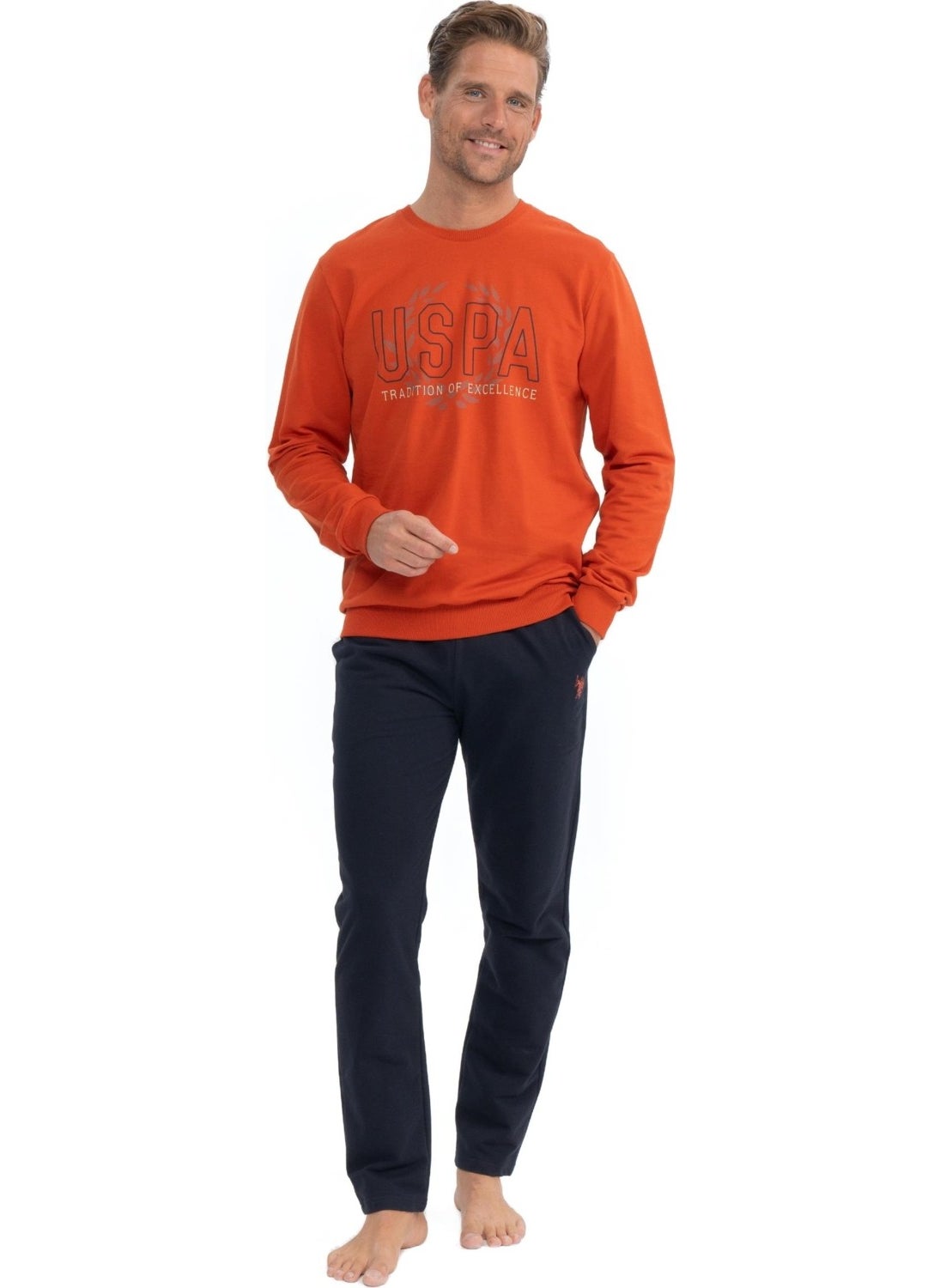 Men's Long Sleeve Winter Pajama Set