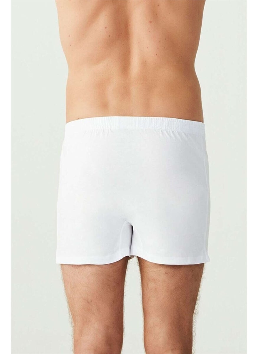 BASE. Polo Assn. 80054 Men's Cotton Boxer - White