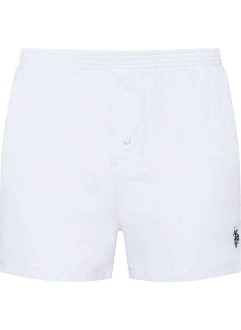 BASE. Polo Assn. 80054 Men's Cotton Boxer - White