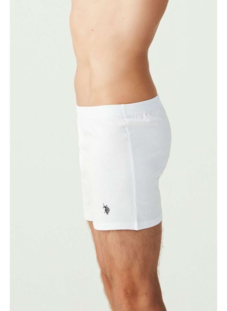 BASE. Polo Assn. 80054 Men's Cotton Boxer - White