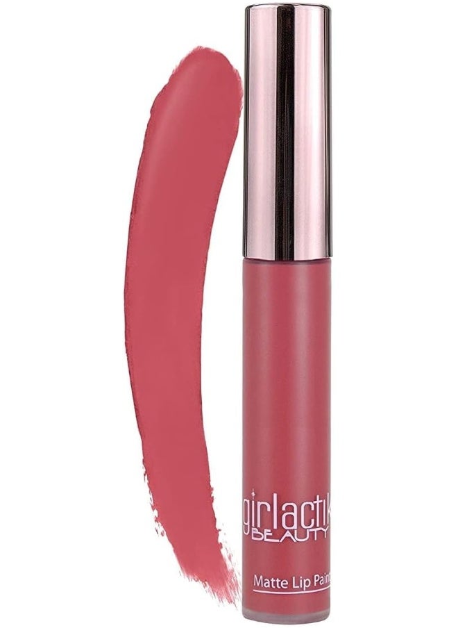 Liquid Lipstick. Stay All Day Creamy & Waterproof Matte Lipliquid. Moisturizing Hydrating, Smudge Proof, For Dry Lips - Blossom