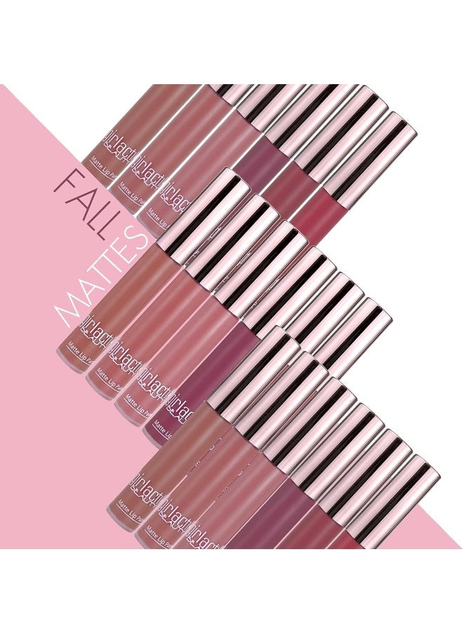 Liquid Lipstick. Stay All Day Creamy & Waterproof Matte Lipliquid. Moisturizing Hydrating, Smudge Proof, For Dry Lips - Blossom