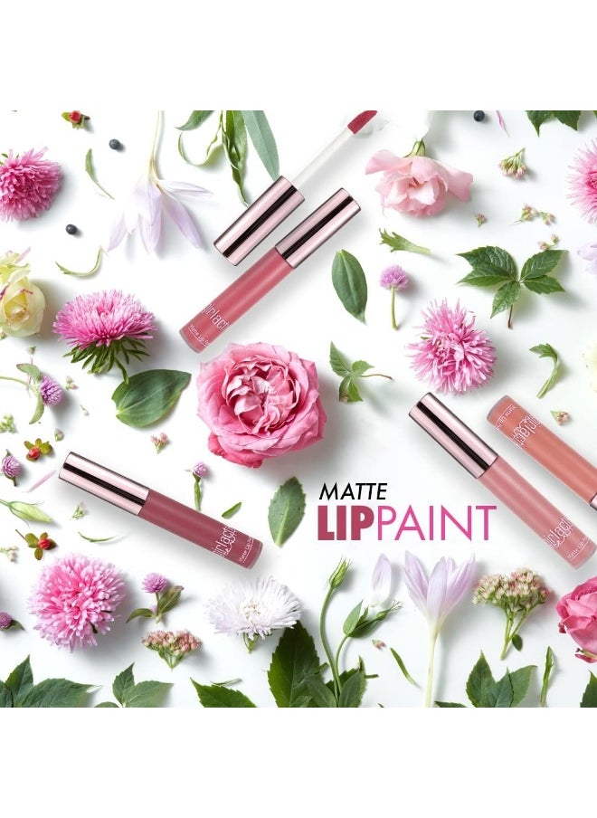 Liquid Lipstick. Stay All Day Creamy & Waterproof Matte Liquid Lipstick. Moisturizing & Hydrating, Smudge Proof, For Dry Lips - Bashful