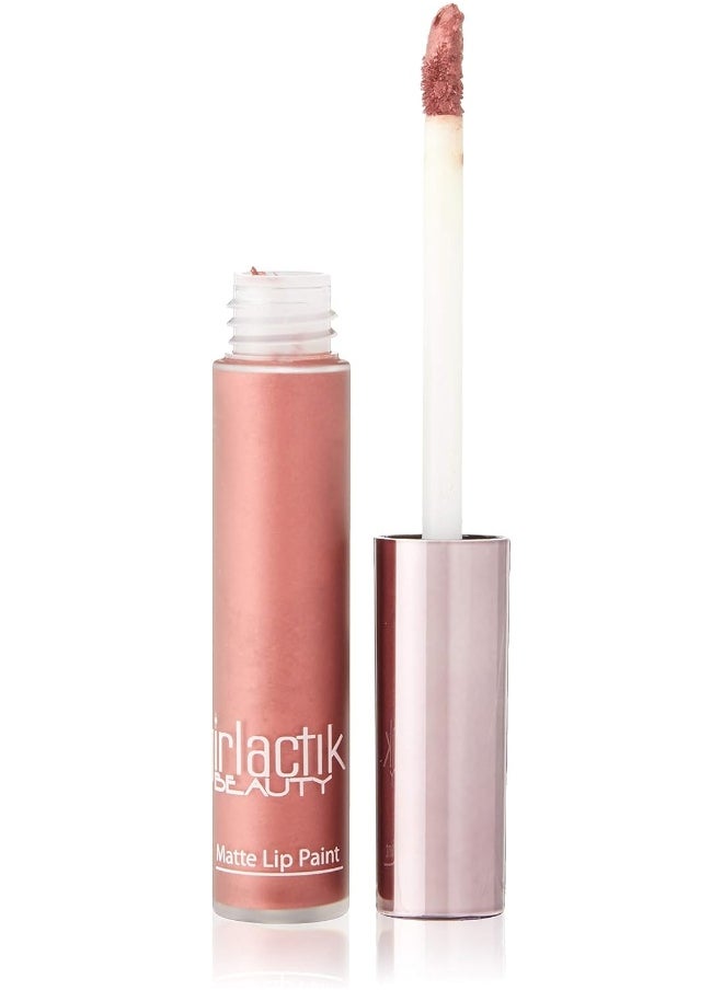 Usa. Matte Lip Liquid In Nude Pink Shade. Longwear, Pigmented & Non-Drying Lipstick. -Crimson