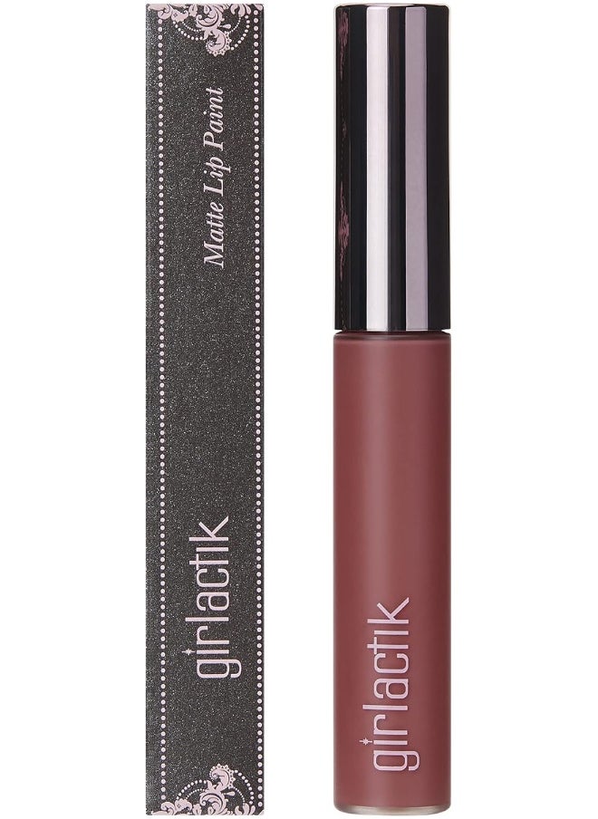 Usa. Matte Lip Liquid In Dusty Rose Pink Shade. Longwear, Pigmented & Non-Drying Lipstick. -Demure