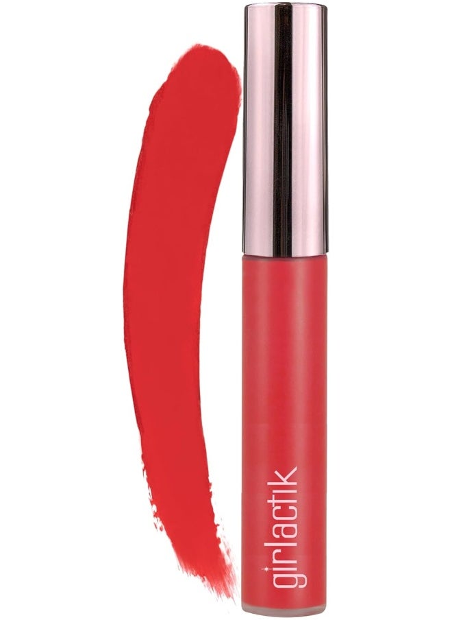 Matte Lip Liquid In Warm Red Shade