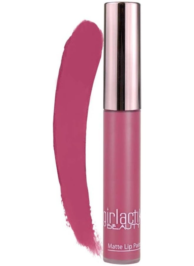 Liquid Lipstick. Stay All Day Creamy & Waterproof Matte Liquid Lipstick. Moisturizing & Hydrating, Smudge Proof, For Dry Lips - Luxe