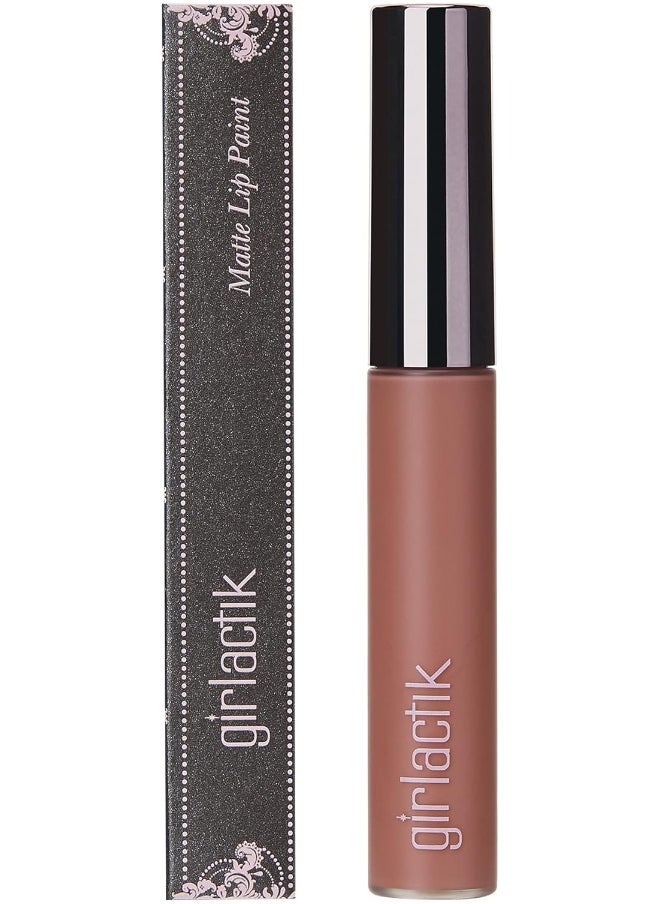 Usa. Matte Lip Liquid In Warm Pink Shade. Longwear, Pigmented & Non-Drying Lipstick. -Spice