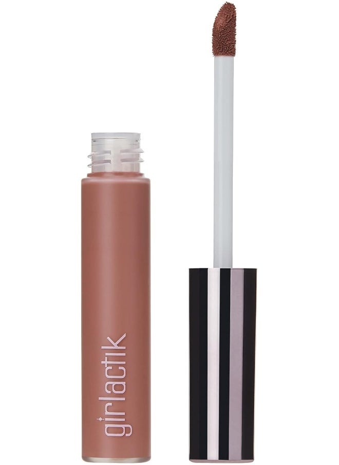 Usa. Matte Lip Liquid In Warm Pink Shade. Longwear, Pigmented & Non-Drying Lipstick. -Spice