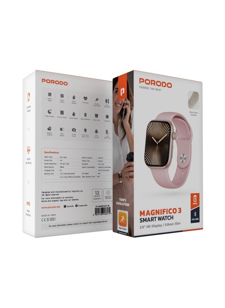 Porodo Magnifico 3 Smart Watch