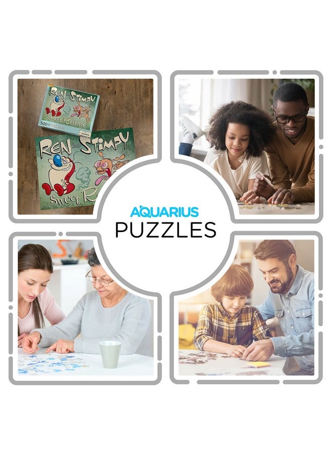 Aquarius Ren & Stimpy 500 Piece Jigsaw Puzzle