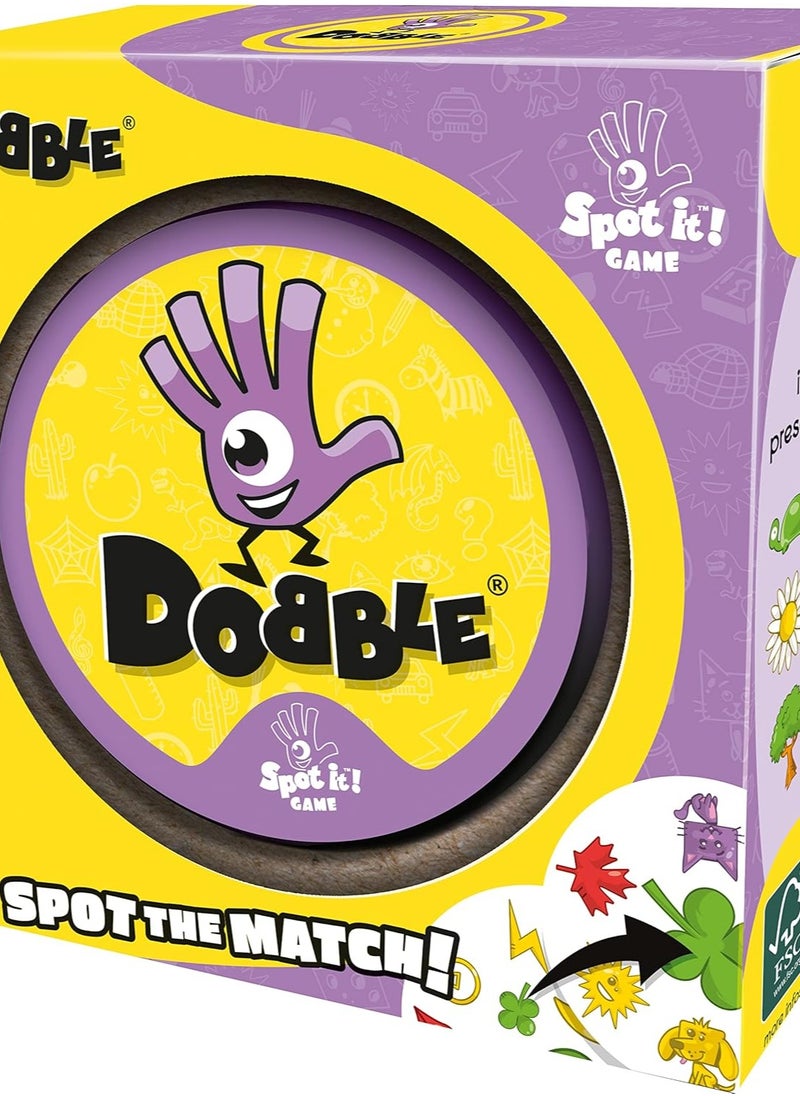 Asmodee Funskool Games- Dobble, Strategy Game,Family Card Game, 2-8 Player Game, for 6 Years and Above, Teen, Multicolor