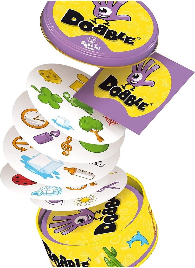 Asmodee Funskool Games- Dobble, Strategy Game,Family Card Game, 2-8 Player Game, for 6 Years and Above, Teen, Multicolor