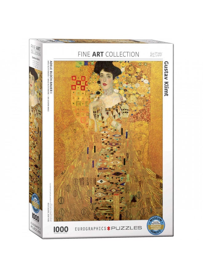 EuroGraphics Portrait of Adele Bloch Bauer by Gustav Klimt 1000 Piece Puzzle (6000-9947)