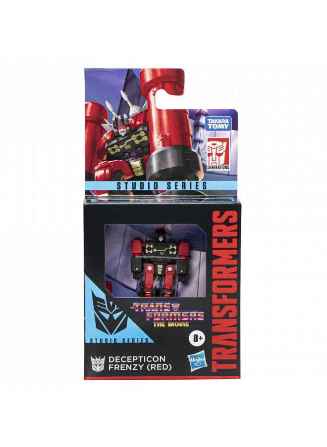 Transformers Toys Studio Series The The Movie Decepticon Frenzy (Red) Toy, 3.5-inch, Action Figures for Boys and Girls Ages 8 and Up