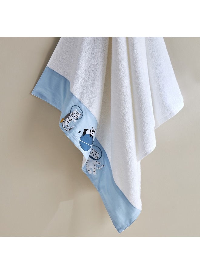 Grace Gearhead Cosmos Turkish Cotton Kids Bath Towel 65 x 136 cm