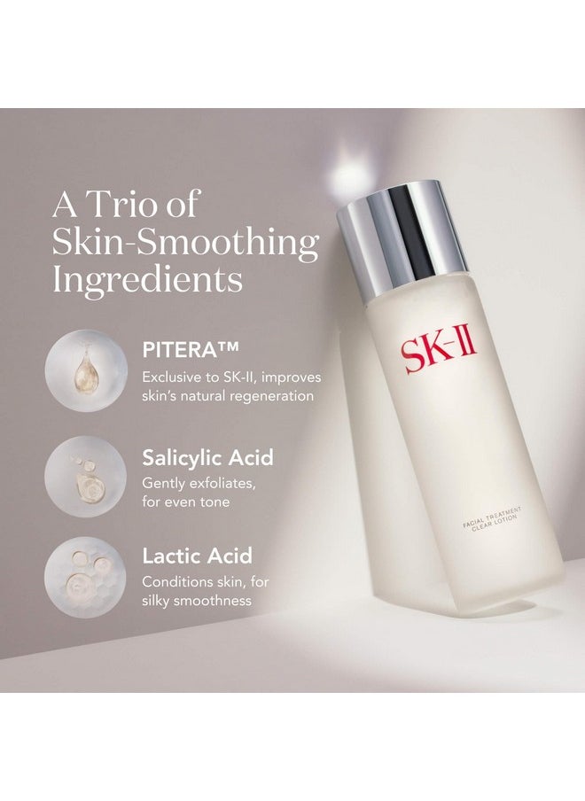 Facial Treatment Clear Lotion - Hydrating Face Toner With Ahas To Exfoliate & Visibly Improve Texture - Gentle Facial Toner Made With Salicylic & Lactic Acid For A More Even Skin Tone (5.4 Oz)