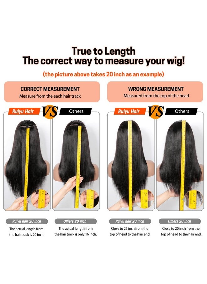 Body Wave Wig with Bangs 2x4 Lace Front Wigs Human Hair Wigs for Black Women Human Hair Glueless Closure Wigs Human Hair Wigs with Bangs 100% Brazilian Human Hair 180% Density Middle Part 18 Inch