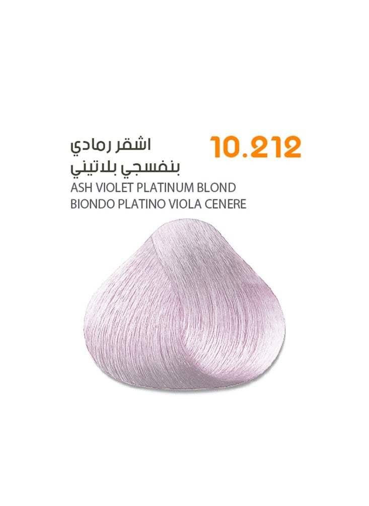 SAVOO Hair Color Cream 10.212 Ash Violet Platinum Blond - Herbal Extract & Oil Plex 100ml