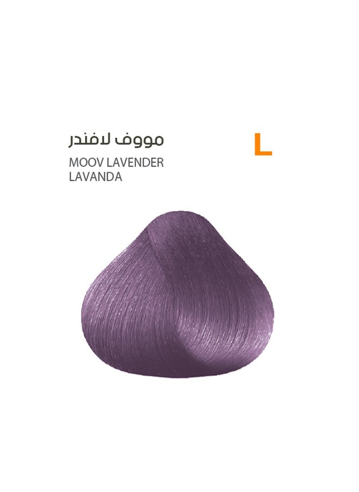 SAVOO Hair Color Cream L Moov Lavender - Herbal Extract & Oil Plex 100ml