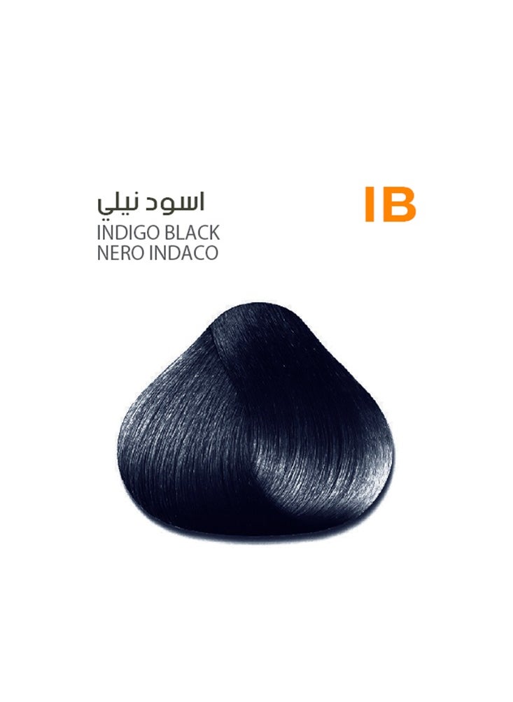 SAVOO Hair Color Cream IB Indigo Black - Herbal Extract & Oil Plex 100ml