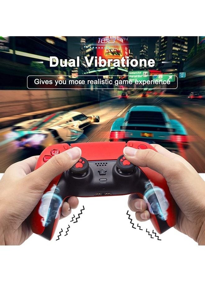 Wireless Controller for PS4 /Slim/Pro with Enhanced Dual Vibration/Analog Sticks/3.5mm Audio Jack/6-Axis Motion Sensor