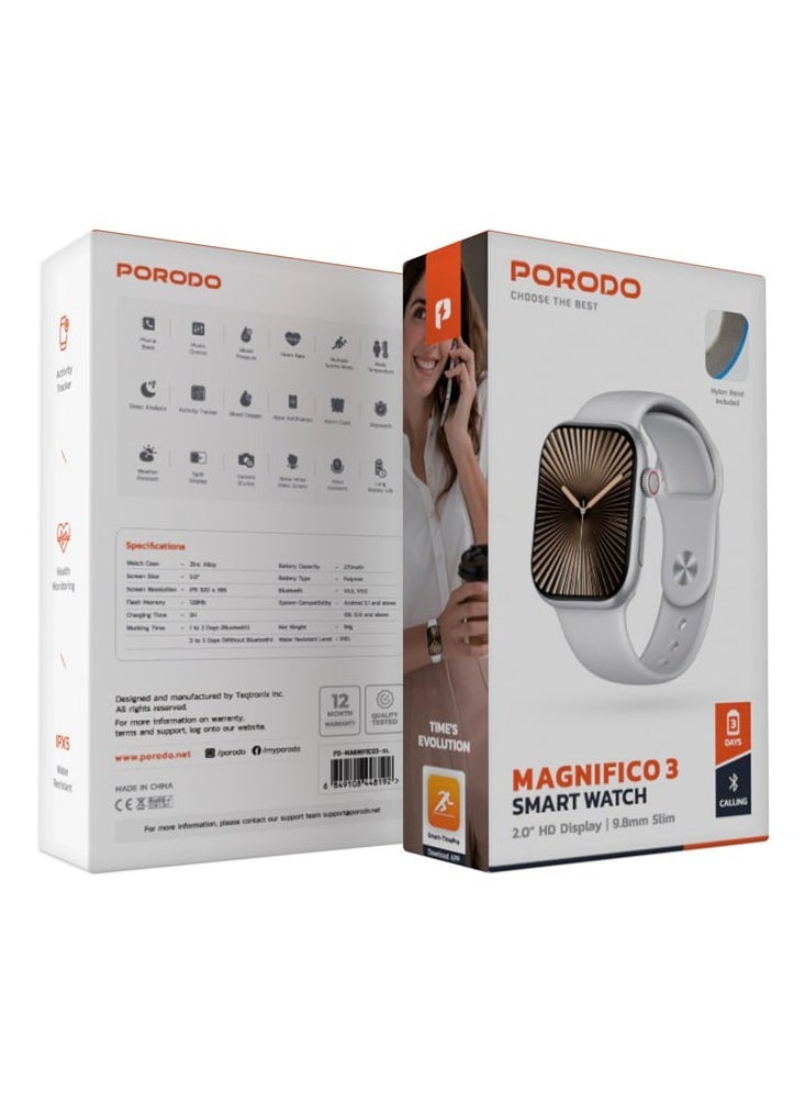 Porodo Magnifico 3 Smart Watch