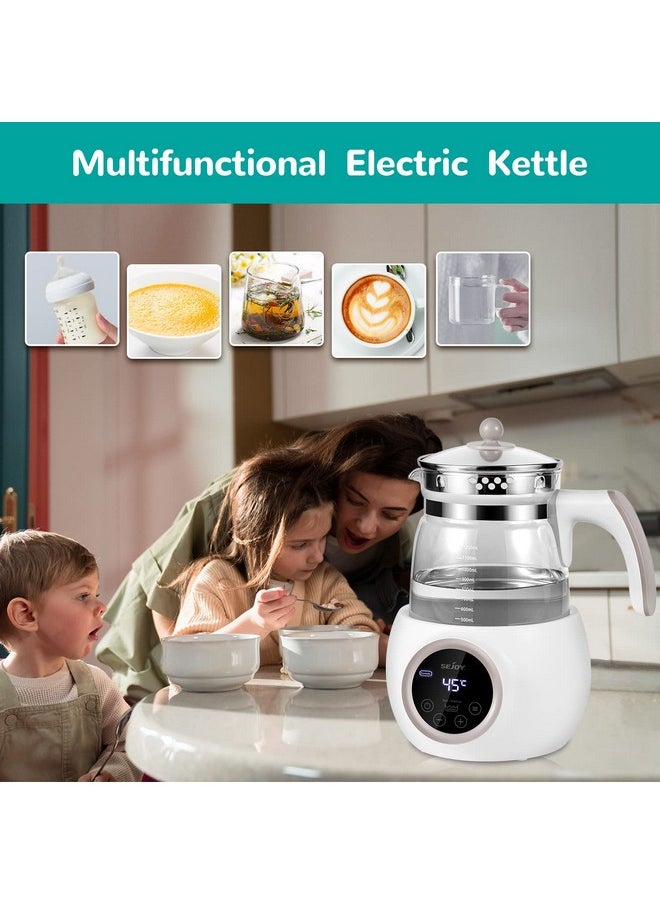 Baby Formula Water Kettle Electric Kettle Temperature Control Water Boiler Smart Kettle Instant Warmer Water Kettle Electric Bottle Warmer Formula Kettle For Tea Coffee 1.2L