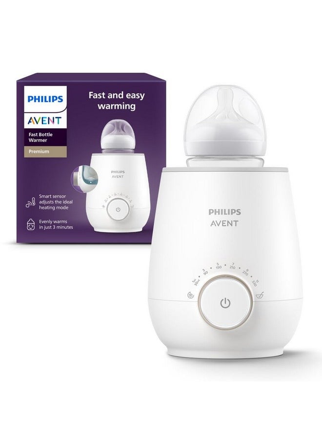 Ps Avent Premium Fast Bottle Warmer, With Smart Temperature Control, Water Bath Technology, Automatic Shut-Off, Model Scf358