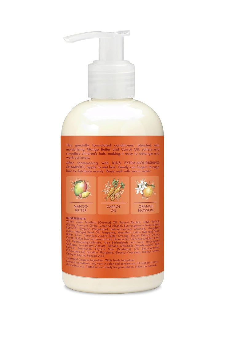 Shea Moisture Mango & Carrot Kids Conditioner – Extra-Nourishing for Dry, Delicate Hair | 7.7 fl oz (227mL)