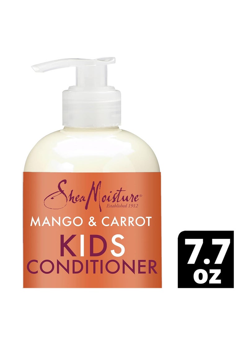 Shea Moisture Mango & Carrot Kids Conditioner – Extra-Nourishing for Dry, Delicate Hair | 7.7 fl oz (227mL)